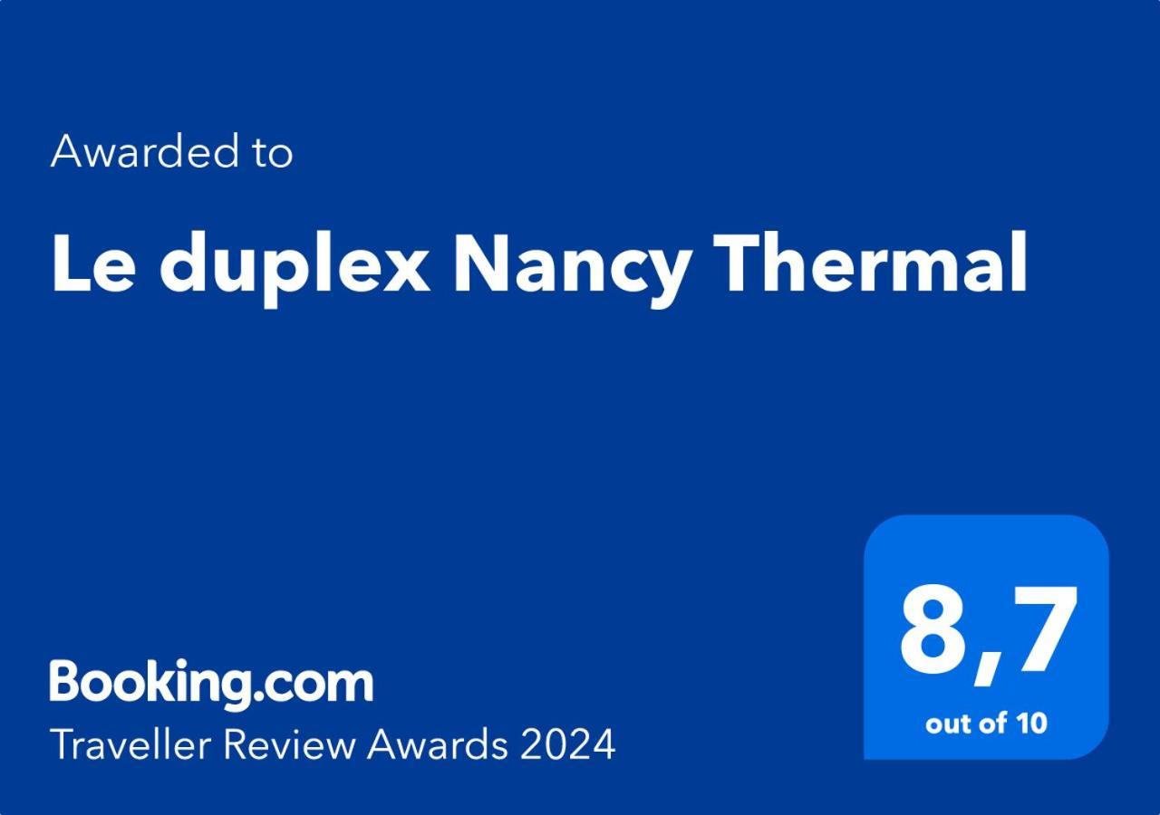 Le Duplex Nancy Thermal エクステリア 写真